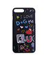 Dolce & Gabbana iPhone 7/8+ Case 'I love D&G me', front view